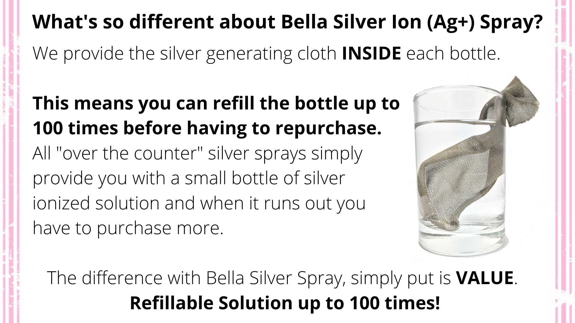 Bella Silver – Non-Toxic, All Purpose Disinfectant Silver Ion Spray